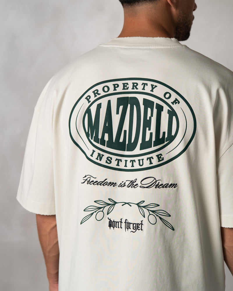 FREEDOM T-SHIRT / WHITE GREEN