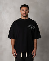 LEAF T-SHIRT - BLACK