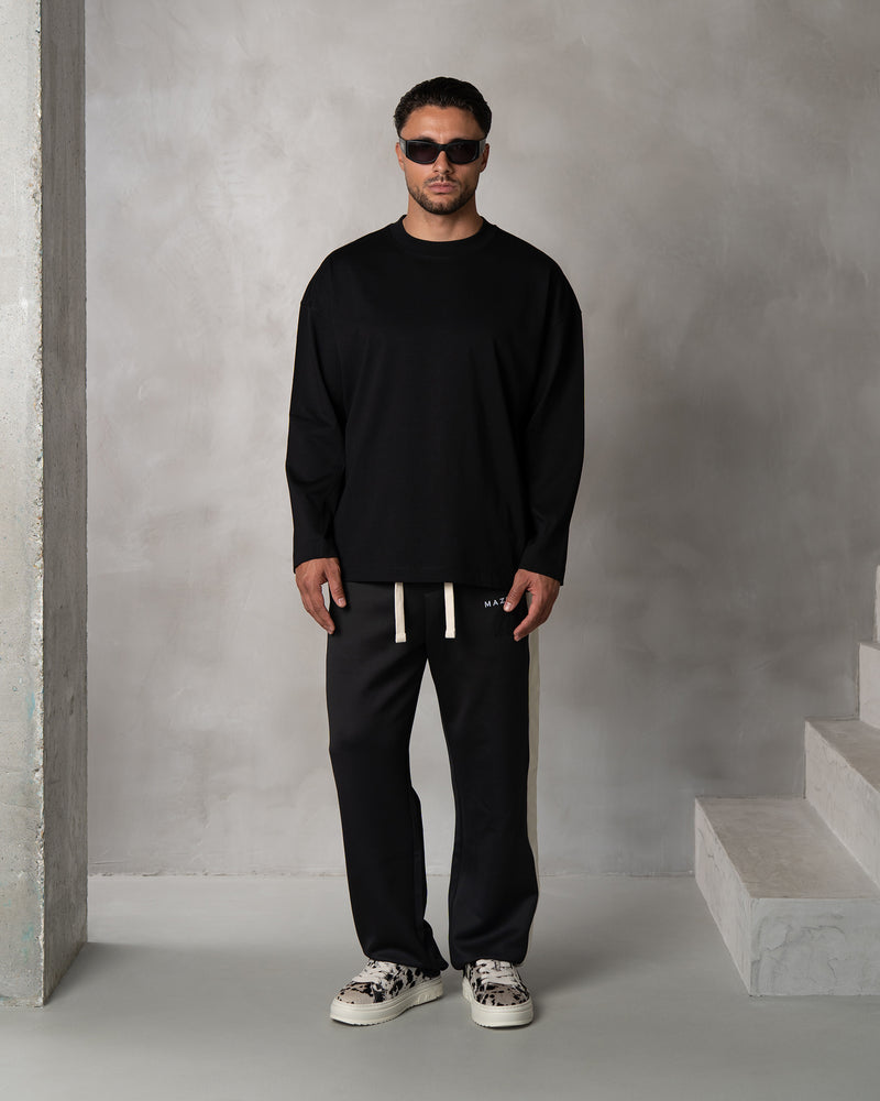 BLANK LONGSLEEVE - BLACK