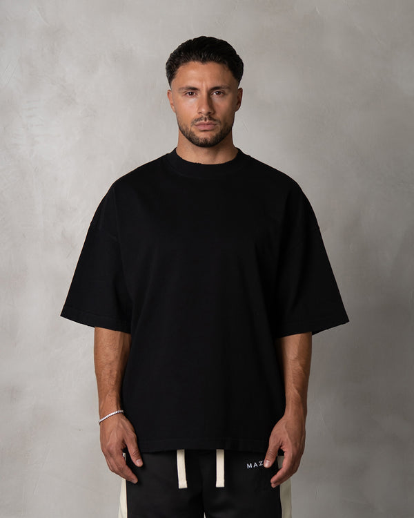 BLANK T-SHIRT - BLACK