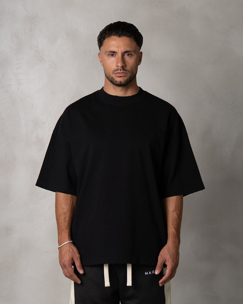 BLANK T-SHIRT - BLACK