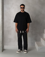 BLANK T-SHIRT - BLACK