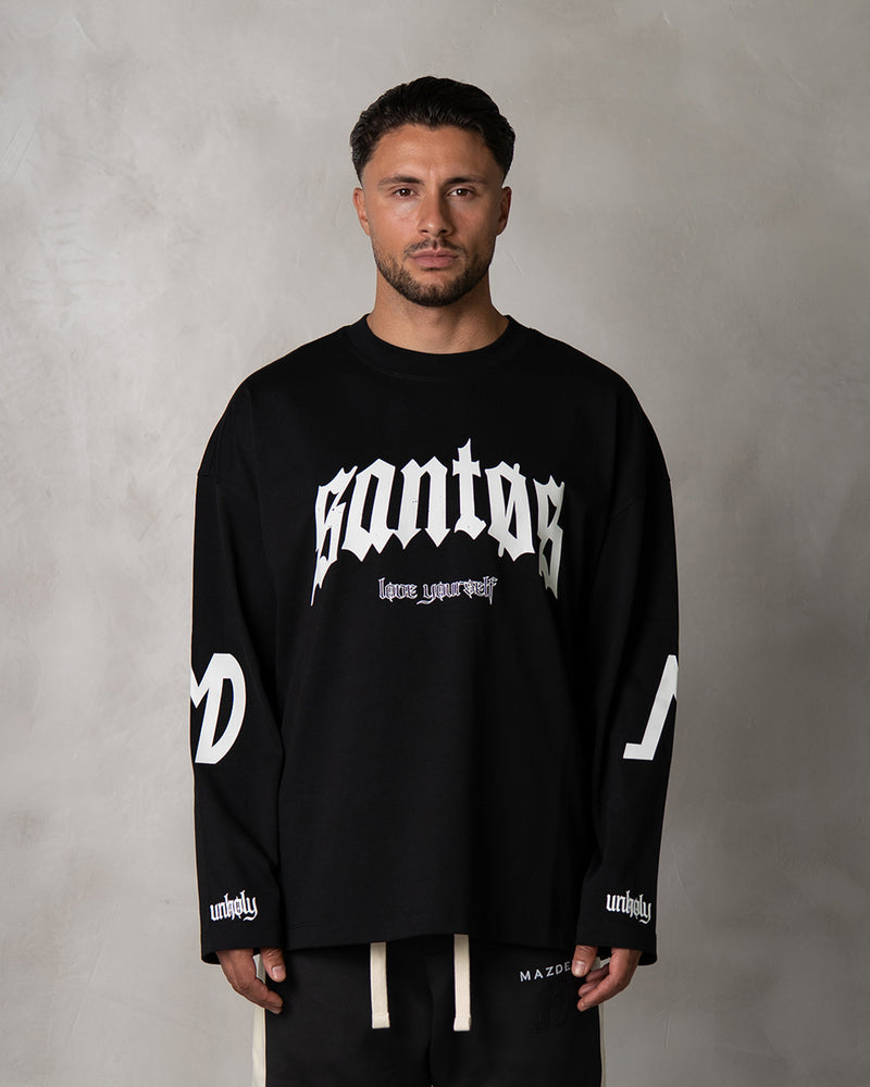 SANTØS LONGSLEEVE - BLACK
