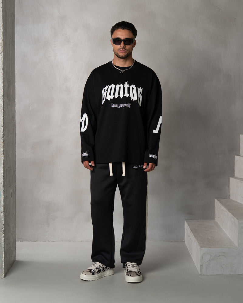 SANTØS LONGSLEEVE - BLACK