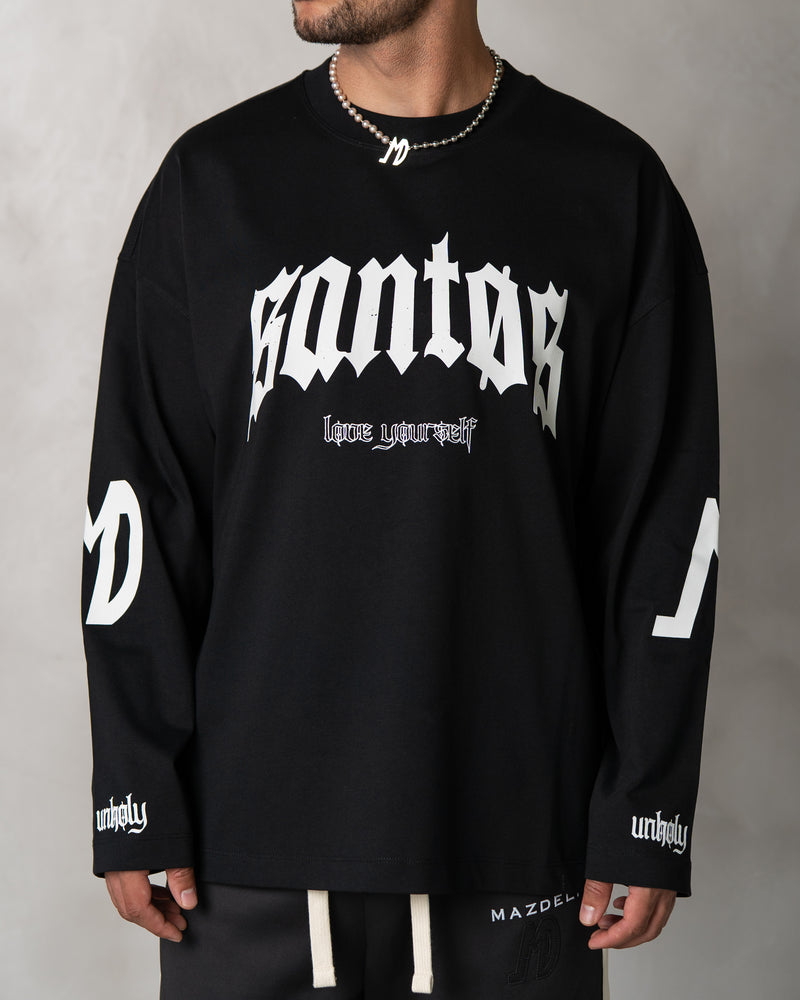 SANTØS LONGSLEEVE - BLACK