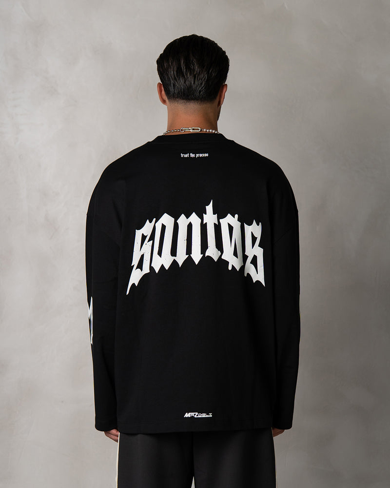 SANTØS LONGSLEEVE - BLACK