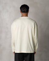 BLANK LONGSLEEVE - OFF WHITE