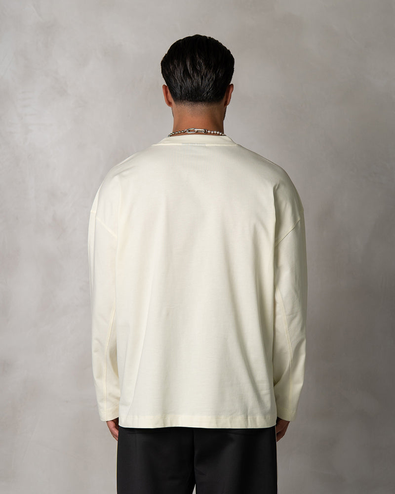 BLANK LONGSLEEVE - OFF WHITE