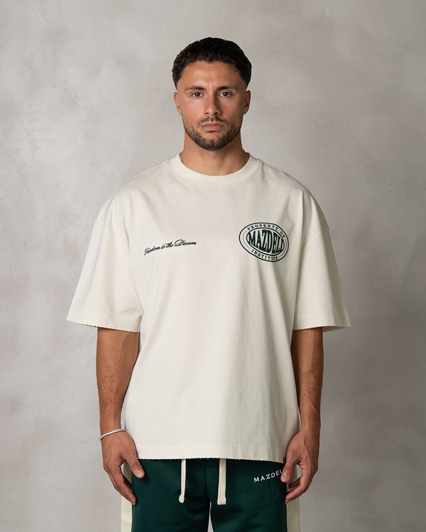 FREEDOM T-SHIRT / WHITE GREEN