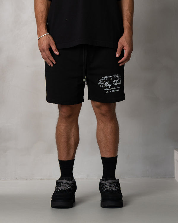 LEAF SHORT - BLACK