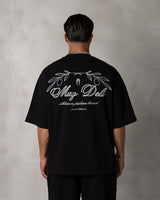 LEAF T-SHIRT - BLACK