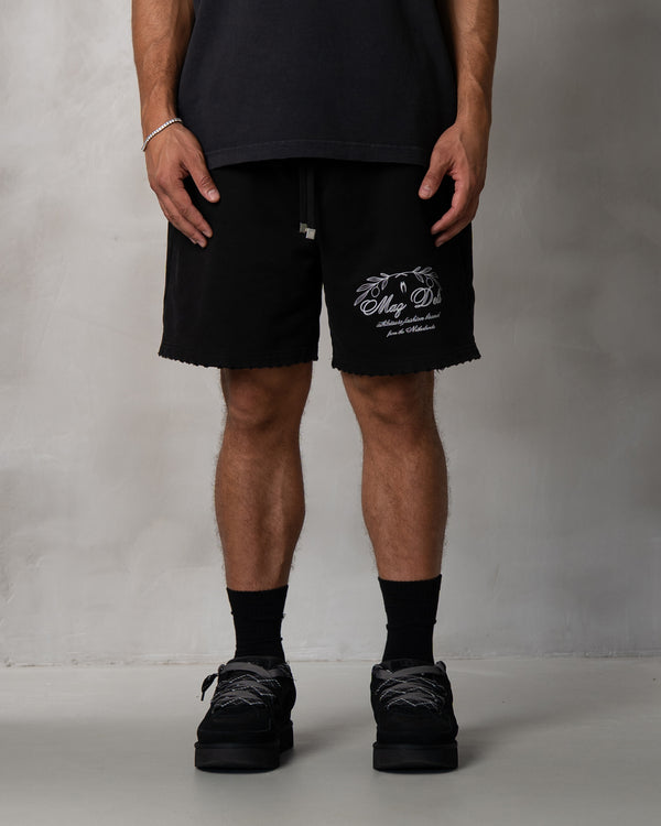 LEAF SHORT - VINTAGE BLACK