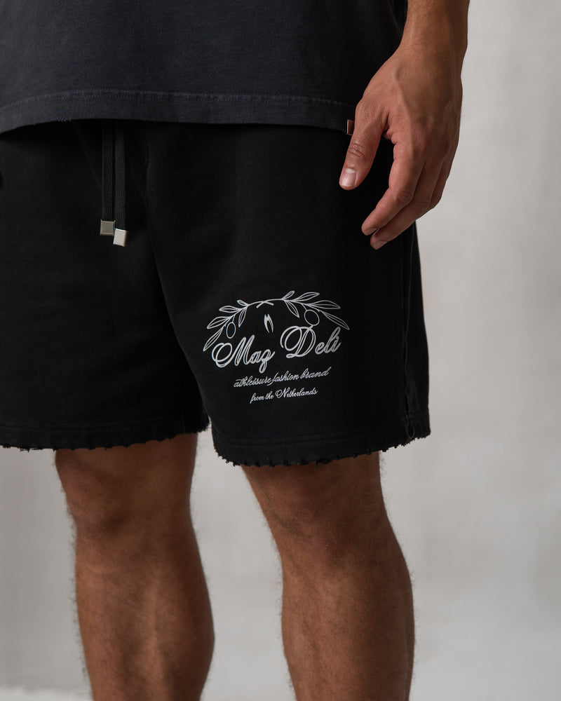 LEAF SHORT - VINTAGE BLACK