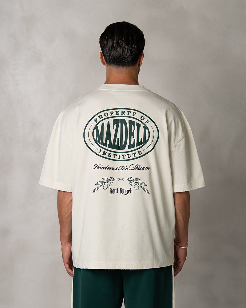 FREEDOM T-SHIRT / WHITE GREEN