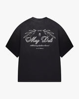LEAF T-SHIRT - VINTAGE BLACK