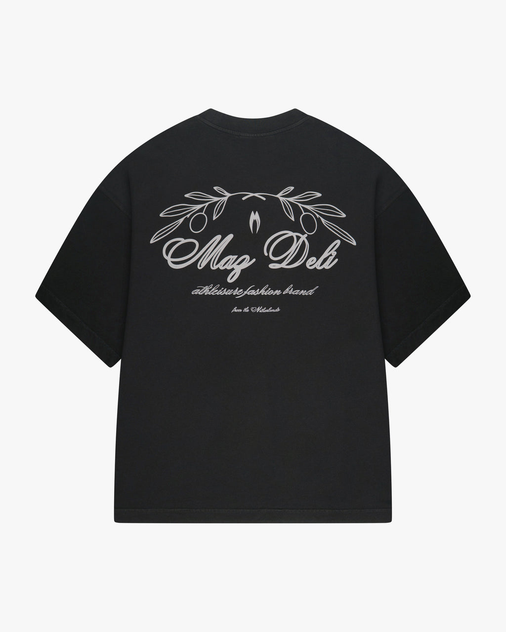 LEAF T-SHIRT - BLACK – Mazdeli