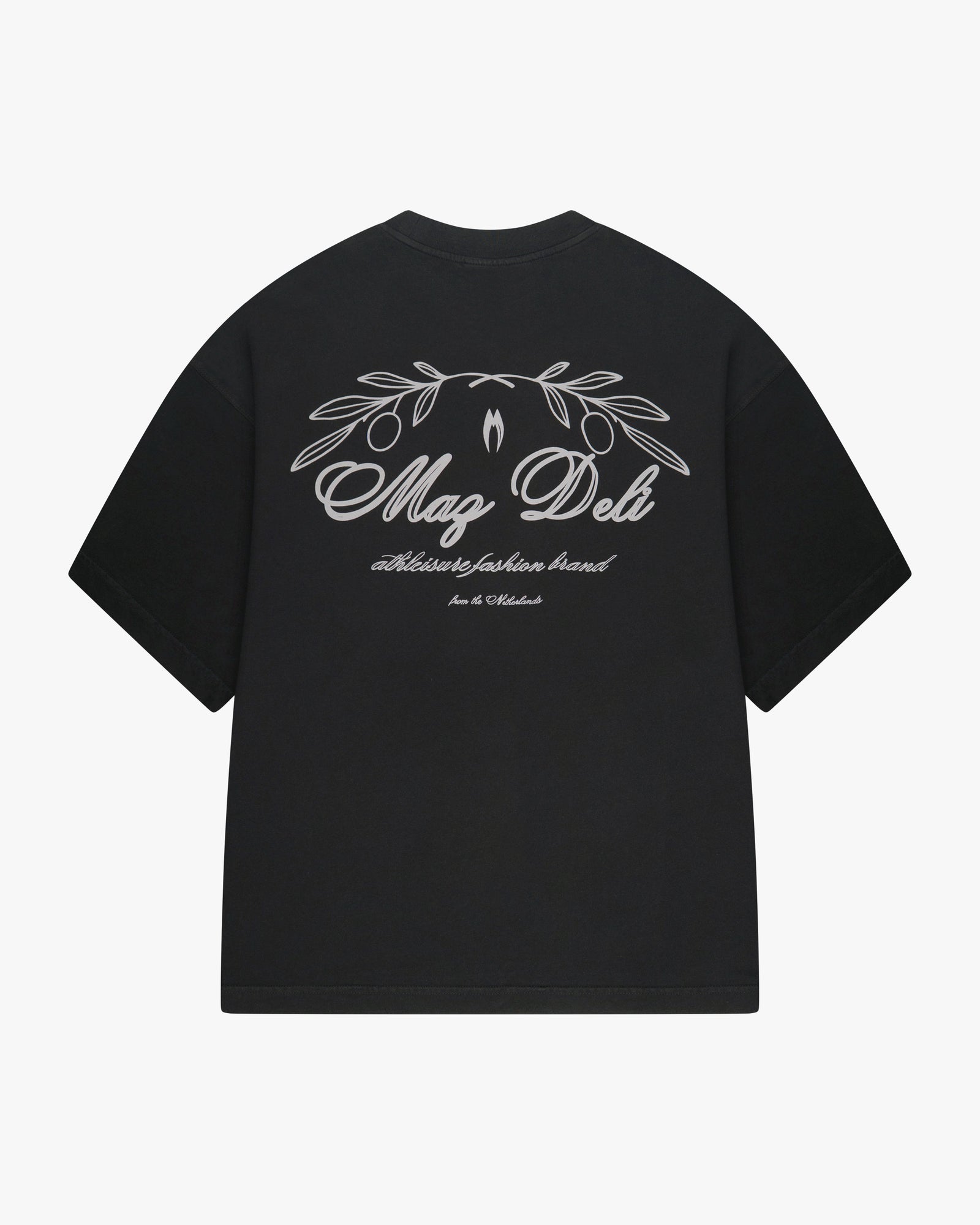 LEAF T-SHIRT - BLACK – Mazdeli