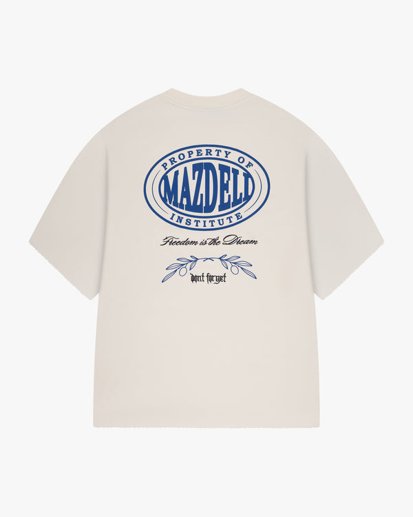 FREEDOM T-SHIRT - WHITE BLUE