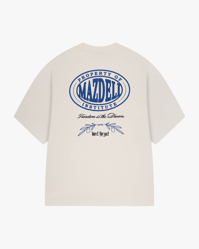 FREEDOM T-SHIRT - WHITE BLUE