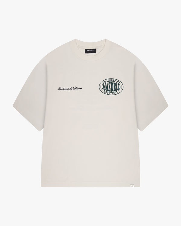 FREEDOM T-SHIRT / WHITE GREEN