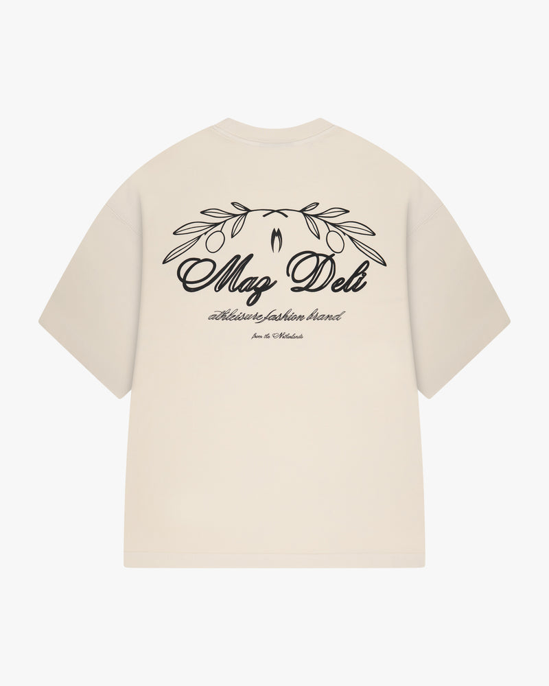 LEAF T-SHIRT - OFF WHITE