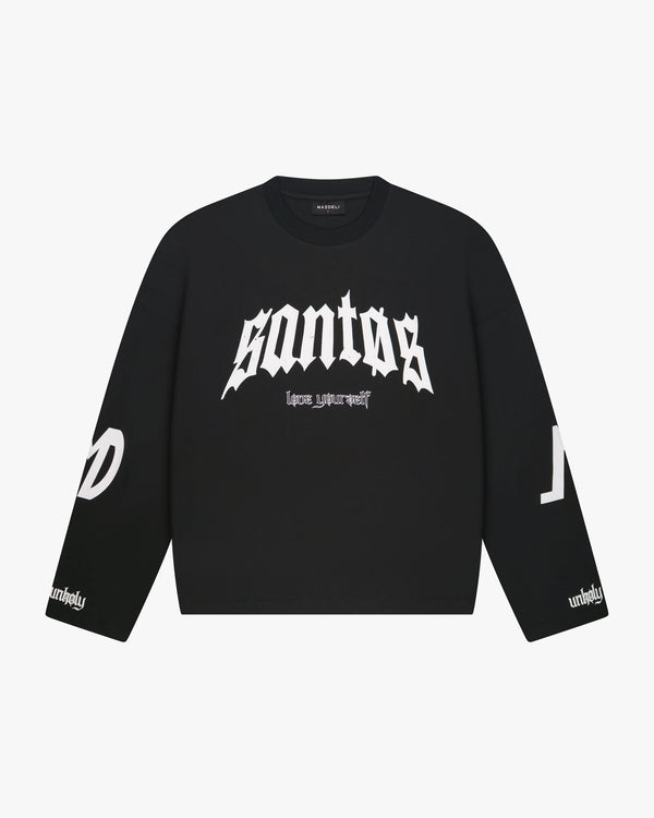 SANTØS LONGSLEEVE - BLACK