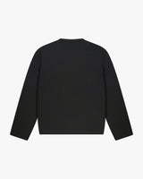 BLANK LONGSLEEVE - BLACK