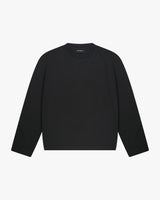 BLANK LONGSLEEVE - BLACK