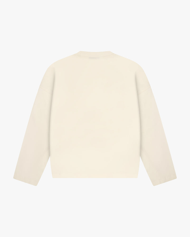 BLANK LONGSLEEVE - OFF WHITE
