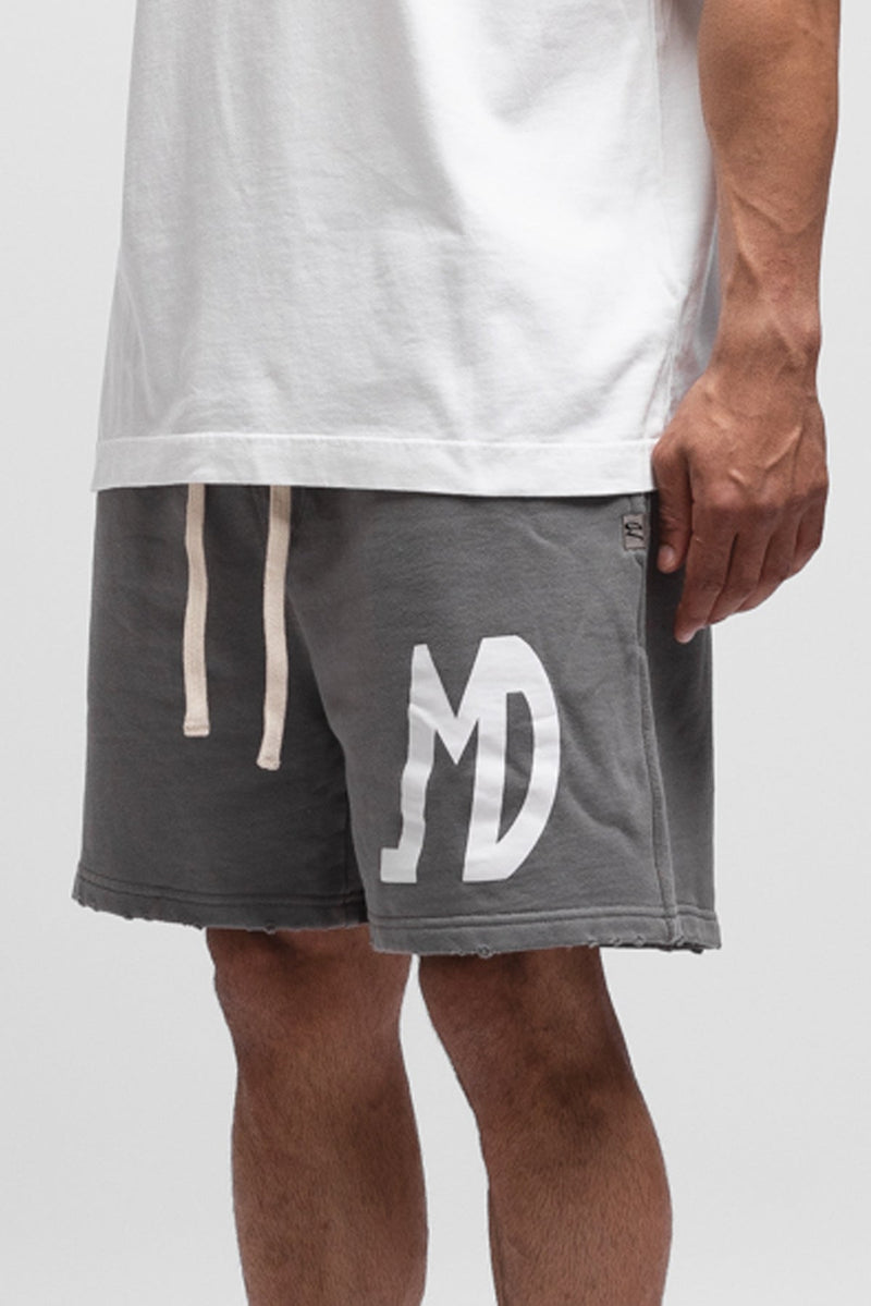 Initial MD Short - Space Grey - Maz Deli