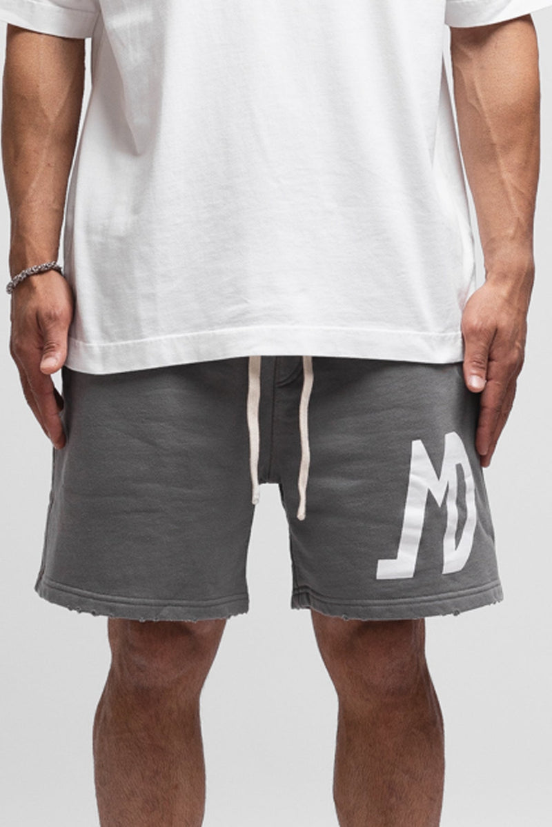 Initial MD Short - Space Grey - Maz Deli