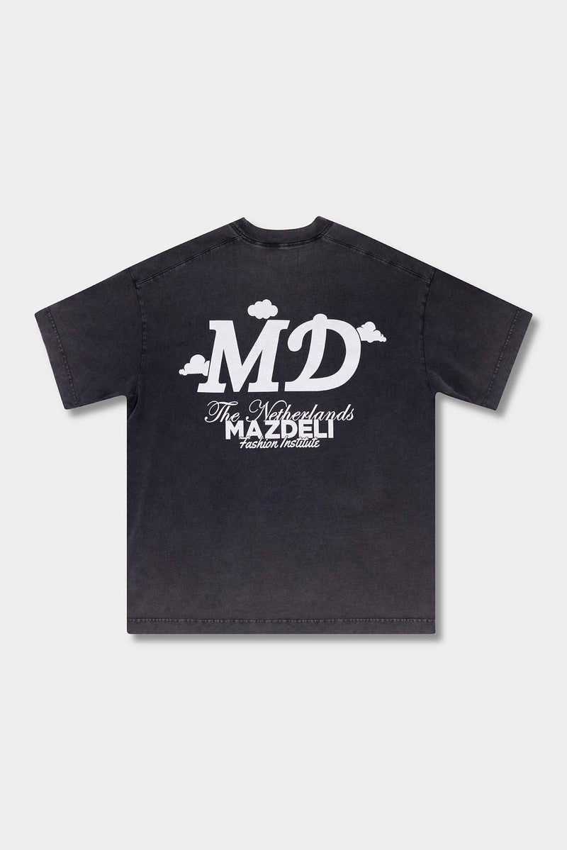 Initial MD T-Shirt Vintage Grey - Maz Deli